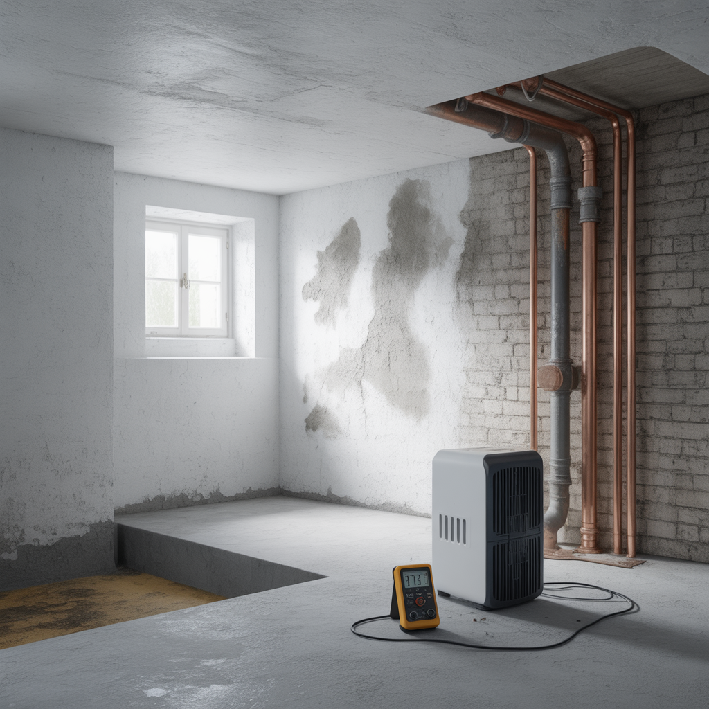 fukt i kallare felsokning matning och atgardsval