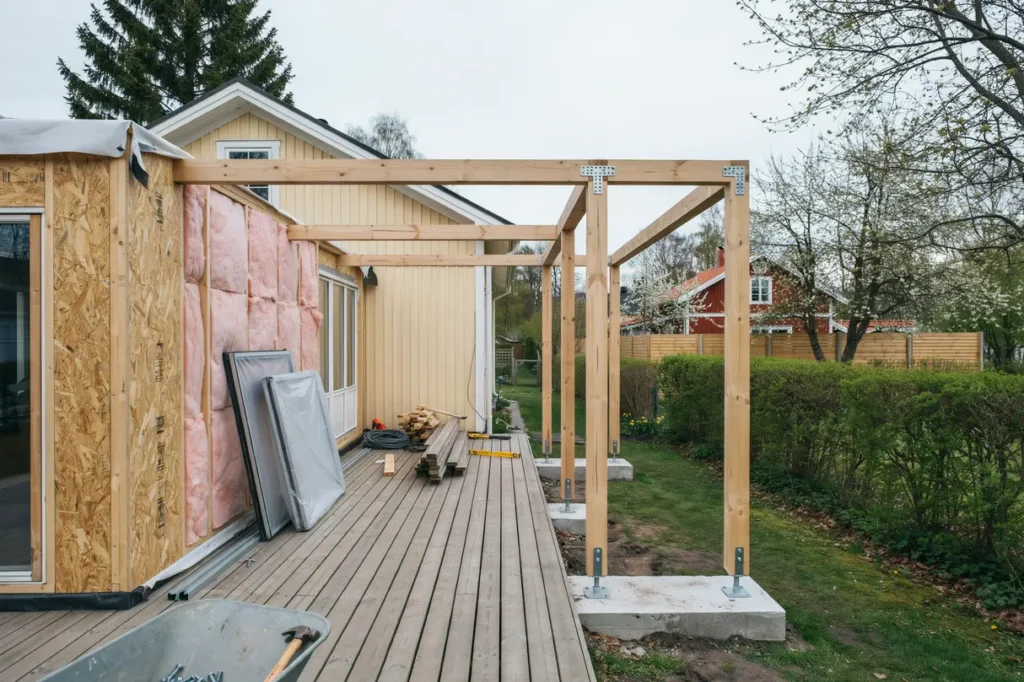 bygga uterum p befintlig altan vad du beh ver veta om b righet isolering och bygglov