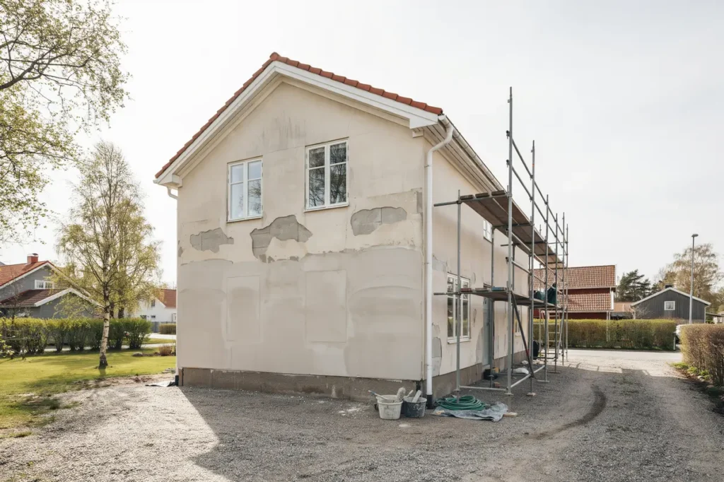putsa om fasaden p r tt s tt n r det beh vs vad det kostar och vanliga fel att undvika